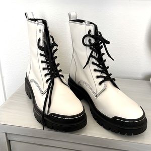 Marc Fisher Lace Up Boots Brand New Never Worn